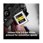 LexarCFexpressPROCarddeMemorieTypeB1TGoldSeriesR1900W1500mbs