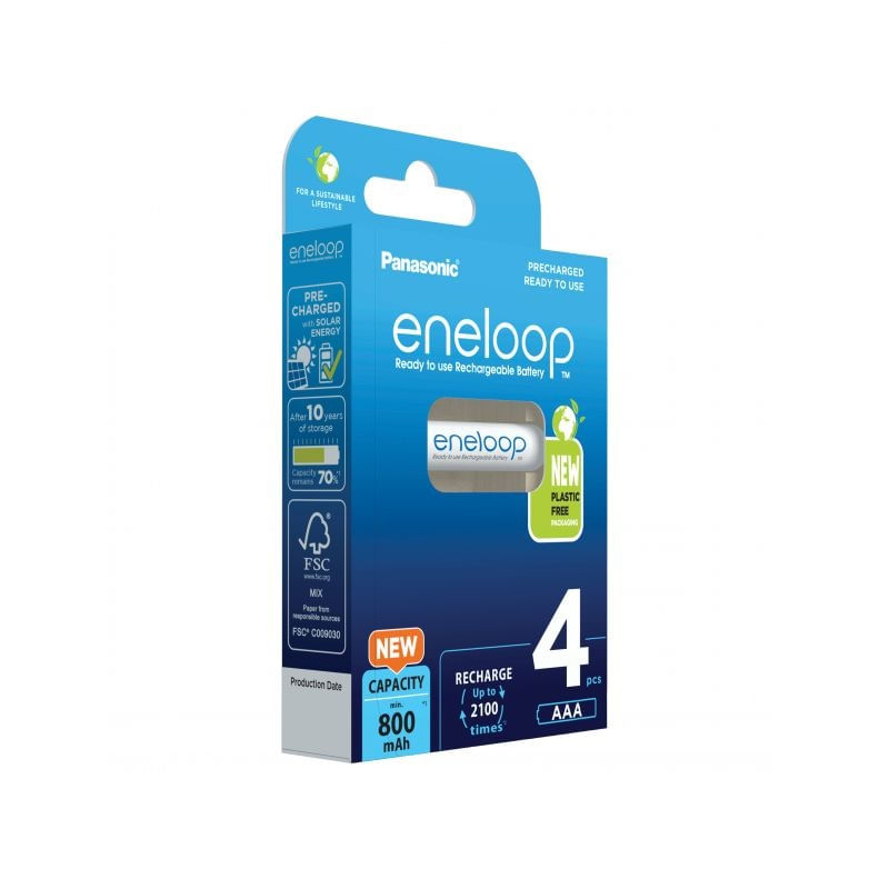 Panasonic Eneloop Acumulatori 4 x R03 AAA 800mAh