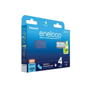 Panasonic Eneloop Acumulatori 4 x R6 AA 2000mAh