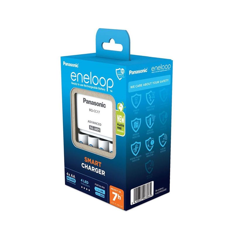 PanasonicEneloopKKJ17MCD40EAdvancedEcoIncarcator4AcumulatoriR6AA2000mAh