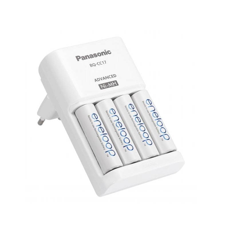 PanasonicEneloopKKJ17MCD40EAdvancedEcoIncarcator4AcumulatoriR6AA2000mAh