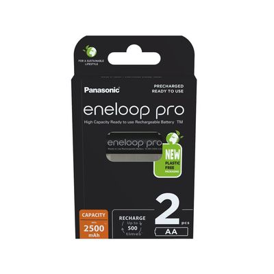Panasonic Eneloop Pro Acumulatori 2xR6 AA 2500 mAh