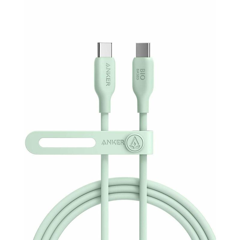 Anker-Bio-543-Cablu-USB-C-la-USB-C-100W-2.0-1.8m-Verde