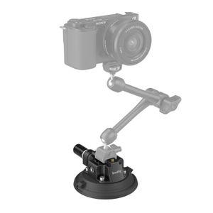 SmallRig 4122 4″ Suction Cup Camera Mount - Ventuza Montare Camera, 10cm