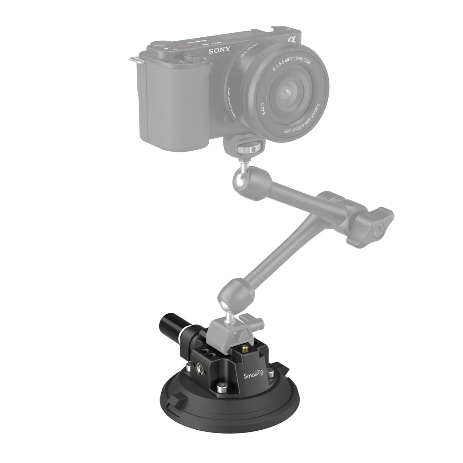 SmallRig 4122 4? Suction Cup Camera Mount - Ventuza Montare Camera, 10cm