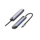 Mcdodo Multihub 5 in 1 Type-C Gri (USB 3.0 x 3+HDMI+PD)