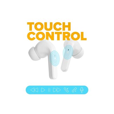 Niceboy Hive Pins ANC 3 Casti Audio In-Ear True Wireless Alb