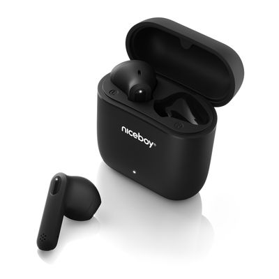 Niceboy Hive Beans Casti Audio In-Ear True Wireless Negru