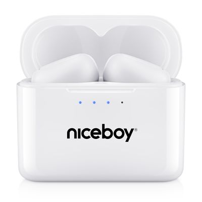 Niceboy Hive Podsie 3 Casti Audio In-Ear True Wireless Alb