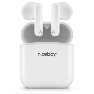 Niceboy Hive Beans Casti Audio In-Ear True Wireless Alb