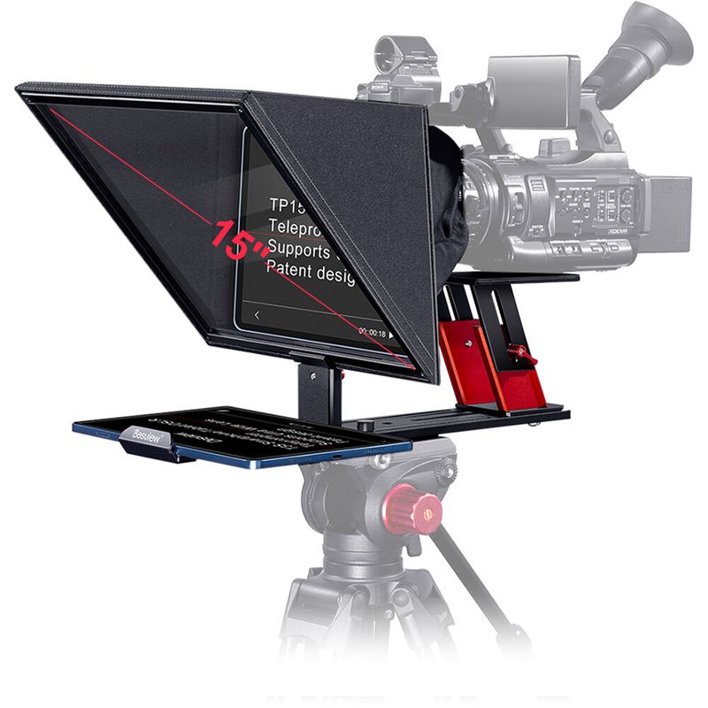 Desview-TP150-Teleprompter-15-Smartphone-Tableta-DSLR-Camera-Video