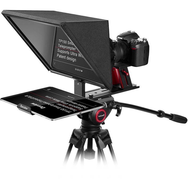 Desview-TP150-Teleprompter-15-Smartphone-Tableta-DSLR-Camera-Video.2