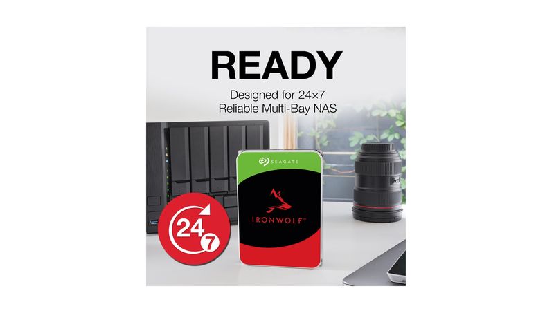 Seagate IronWolf NAS HDD 4TB Negru-F64.ro - F64.ro