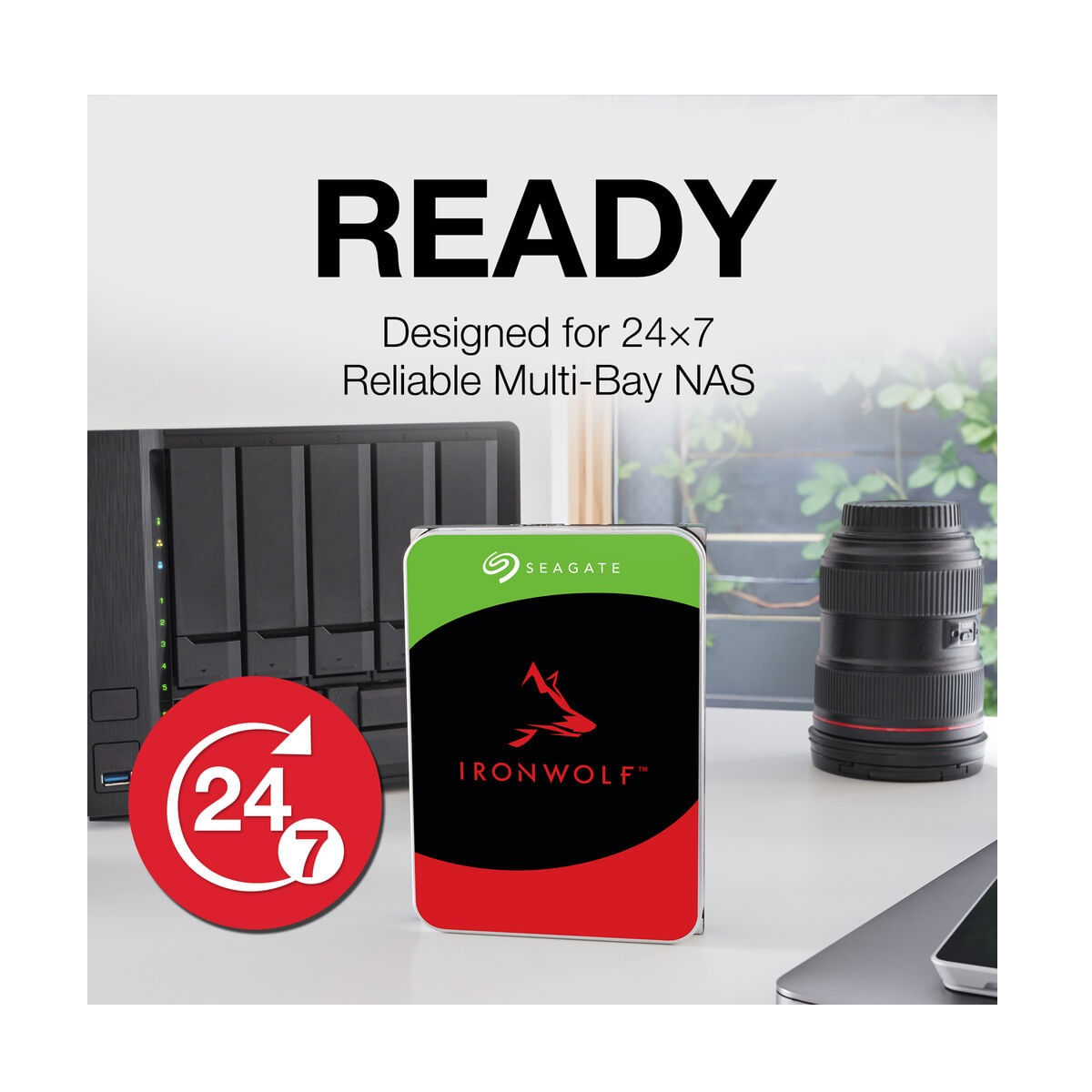 Seagate IronWolf NAS HDD 4TB Negru-F64.ro