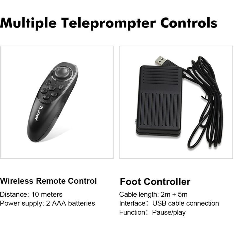 Desview-T15-Teleprompter-Broadcast-cu-Monitor-HDMI-15.3