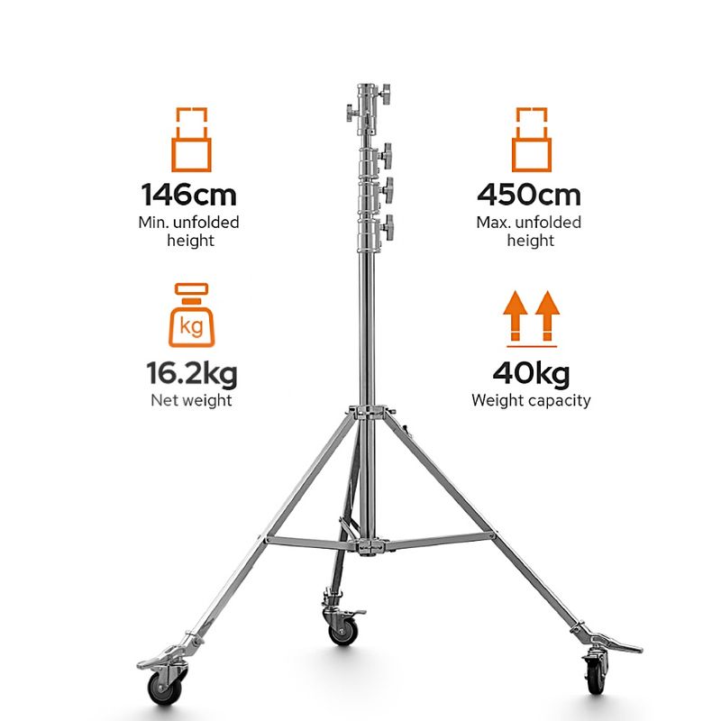 Godox-Roller-Stand-SA5045-Stativ-4.5m-40kg.8