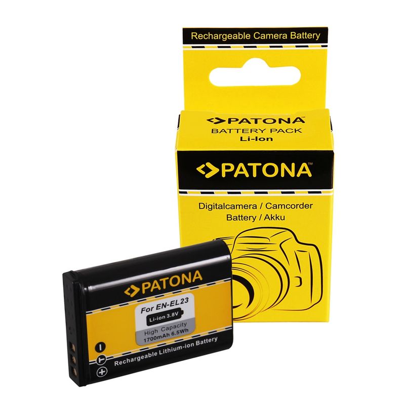 Patona-Acumulator-Replace-Li-Ion-pentru-Nikon-EN-EL23