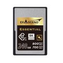 Exascend Essential Series Card de Memorie CFexpress Type A 240GB