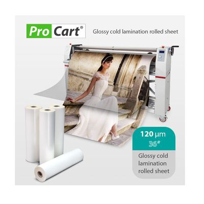 ProCart Folie pentru Laminat la Rece Suprafata Glossy 36″ 120 μ