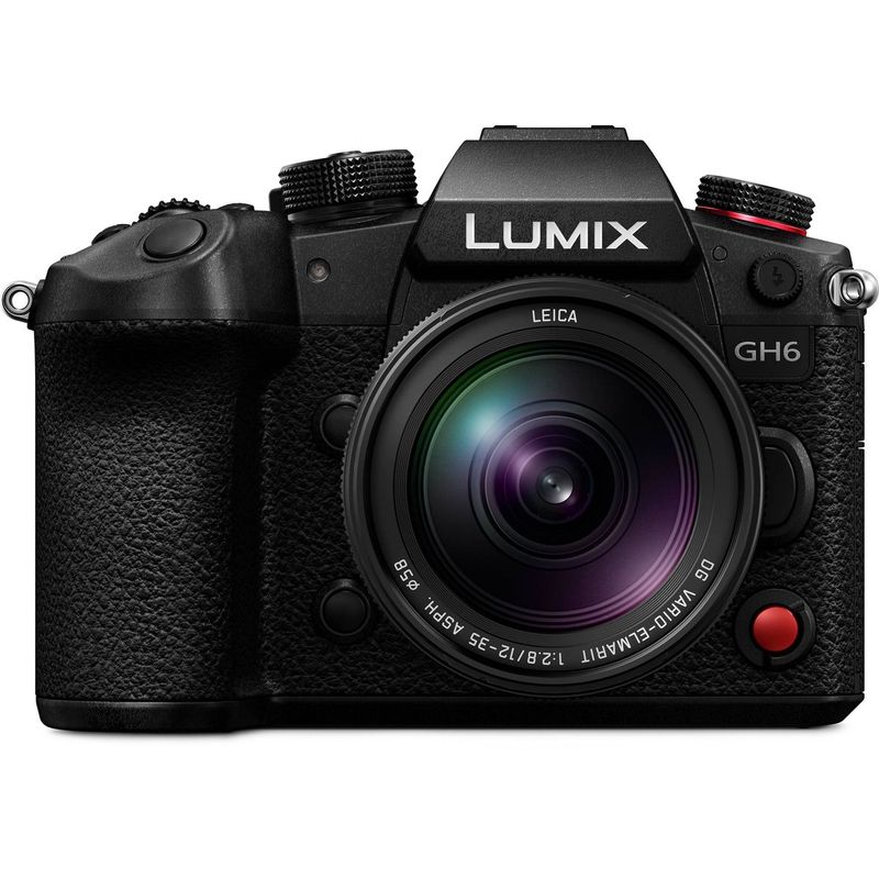 PanasonicLumixDCGH6AEKAparatFotoMirrorless25MPKitcuObiectivLeica1235mmF28