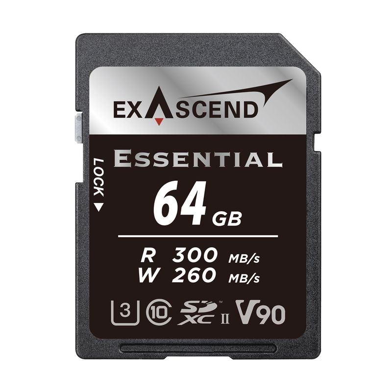 Exascend-Essential-Card-de-Memorie-SDXC-64GB--UHS-II-