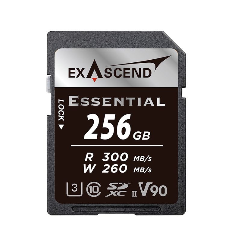 Exascend-Essential-Card-de-Memorie-SDXC-256GB--UHS-II