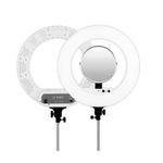 Caruba-Round-Vlogger-18-inch-Lampa-LED-48W-Bicolor-3200---5800K-Set-Economy-Alb