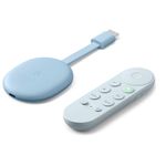 Google Media Player Chromecast TV 4K HDMI Bluetooth Wi-Fi Blue