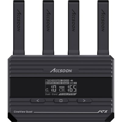 Accsoon WIT04-QS Cineview Quad Sistem Transmisiune Video Wireless 1080p60
