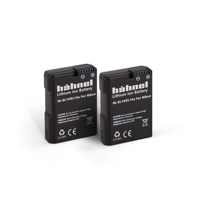 Hahnel HL-EL14/14A Acumulator Li-Ion tip Nikon EN-EL14/14A Twin Pack