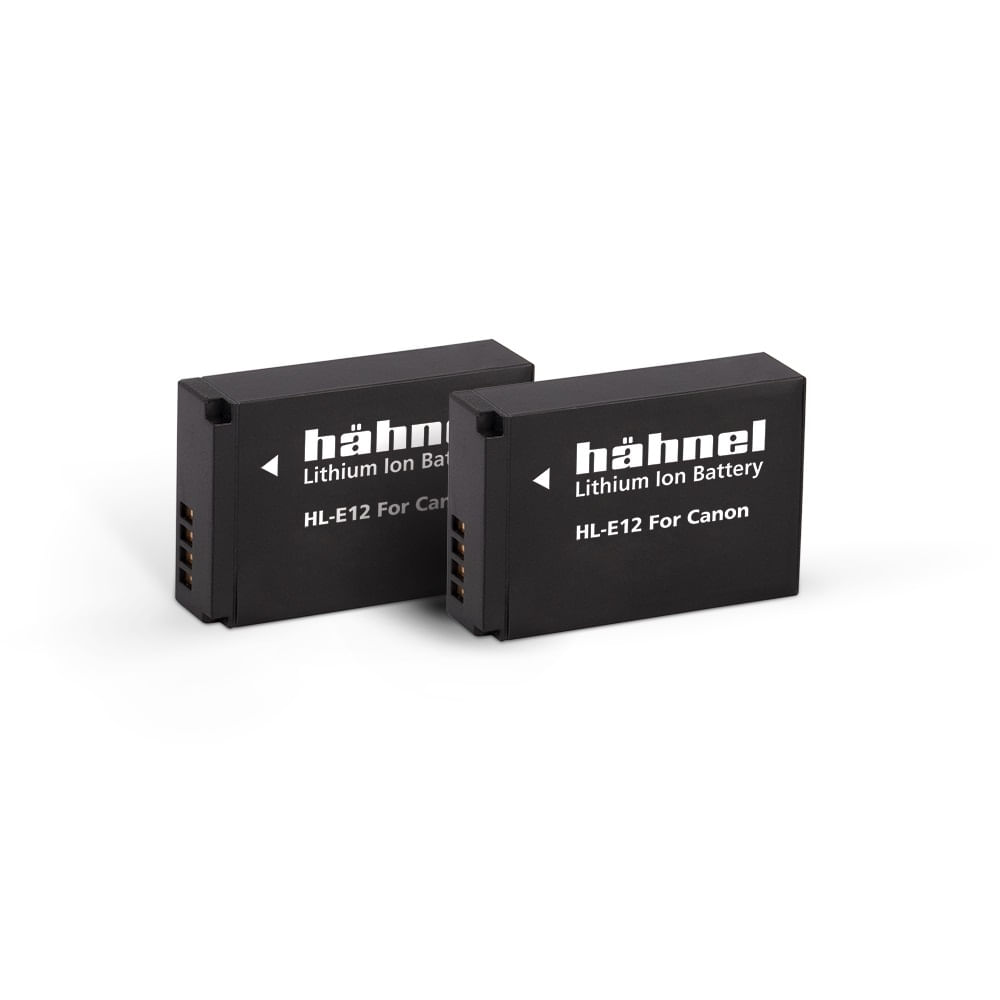 Hahnel HL-E12 Acumulator Li-Ion tip Canon LP-E12 Twin Pack