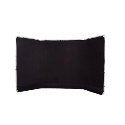 Fancier GREEN BACKGROUNDS Panza Fundal Panoramic 2.4x4m Negru