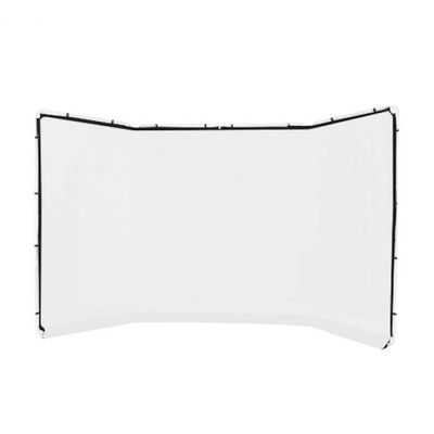 Fancier GREEN BACKGROUNDS Panza Fundal Panoramic 2.4x4m Alb