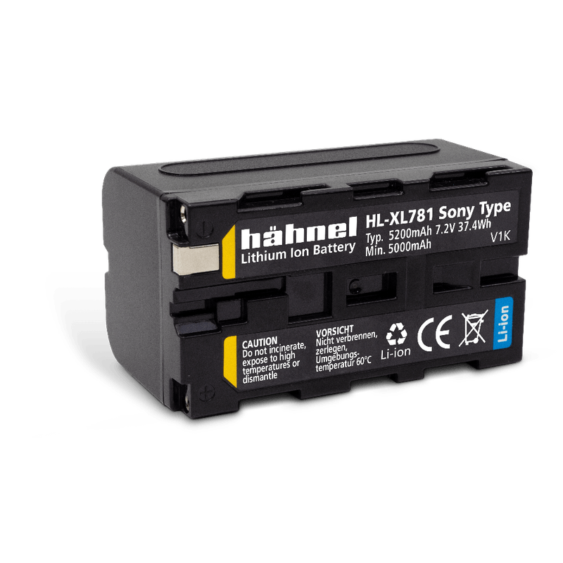 HahnelHLXL781AcumulatorLiIontipSonyNPF750