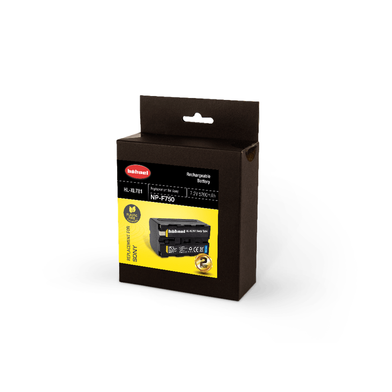 HahnelHLXL781AcumulatorLiIontipSonyNPF750