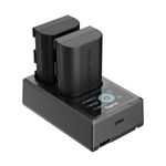 SmallRig3821Kit2AcumulatoritipCanonLPE6NHsiIncarcator