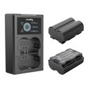 SmallRig 3822 Kit 2 Acumulatori tip Fujifilm NP-W235 si Incarcator