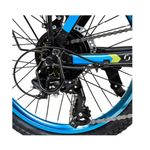 ArgentoPiumaBicicletaAsistataElectricBlueShimanoTourney7vitezeMotor250WPliabila