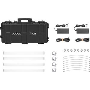 Godox TP2R KNOWLED Pixel RGB LED Tube Light 60cm (4-Light Kit)