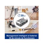 TinecoBaterieSuplimentara2500mAhGripentruAspiratorVerticalPureOneS11Tango