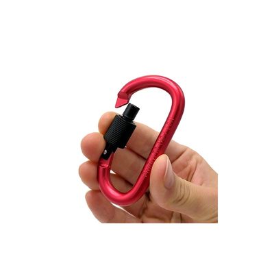 Caruba Carabiner Red (Set of 3) - Carabina Metalica Rosu (set 3buc)