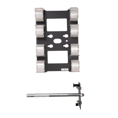 LEDGO Suport Transparent cu Clipsuri pentru atasarea Tuburilor Led