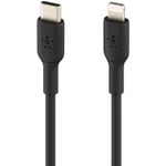 BelkinCAA003bt1MBKBOOSTCHARGECabluDateLigthninglaUSBC2MNegru