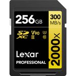 LexarSDXCProfessionalCarddeMemorieUHSII2000x256GBV90