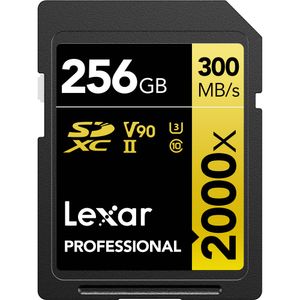 Lexar SDXC Professional Card de Memorie UHS-II 2000x 256GB V90