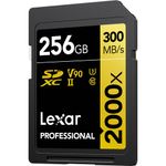LexarSDXCProfessionalCarddeMemorieUHSII2000x256GBV90