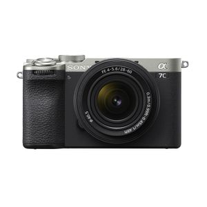 Sony Alpha-7C II Aparat Foto Mirrorless Full Frame 4K 33MP 10fps Kit cu Obiectiv FE 28-60mm F4-5.6 Argintiu