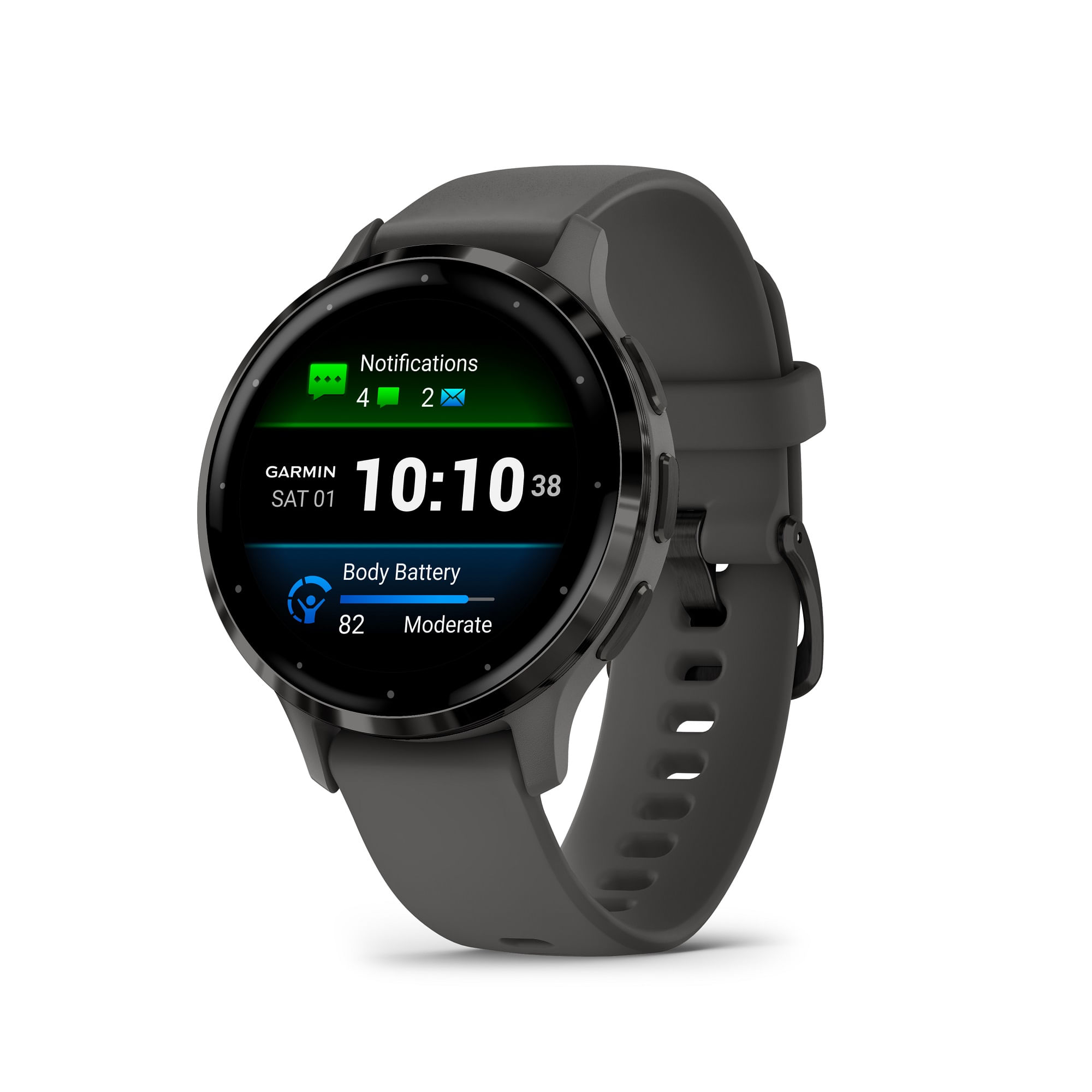 Garmin Venu 3 Smartwatch GPS Wi-Fi Black + Slate- F64.ro - F64.ro