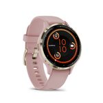 GarminVenu3SSmartwatchGPSWiFiPinkDawnSoftGold
