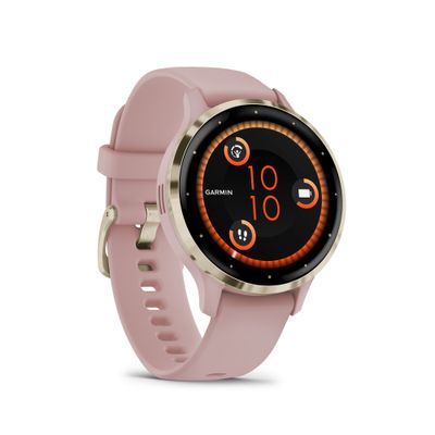 Garmin Venu 3S Smartwatch GPS Wi-Fi Pink Dawn + Soft Gold